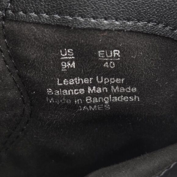 Steve Madden James Western Boots Womens Size 9 Black Leather Tall Cowgirl Boho - Picture 8 of 11